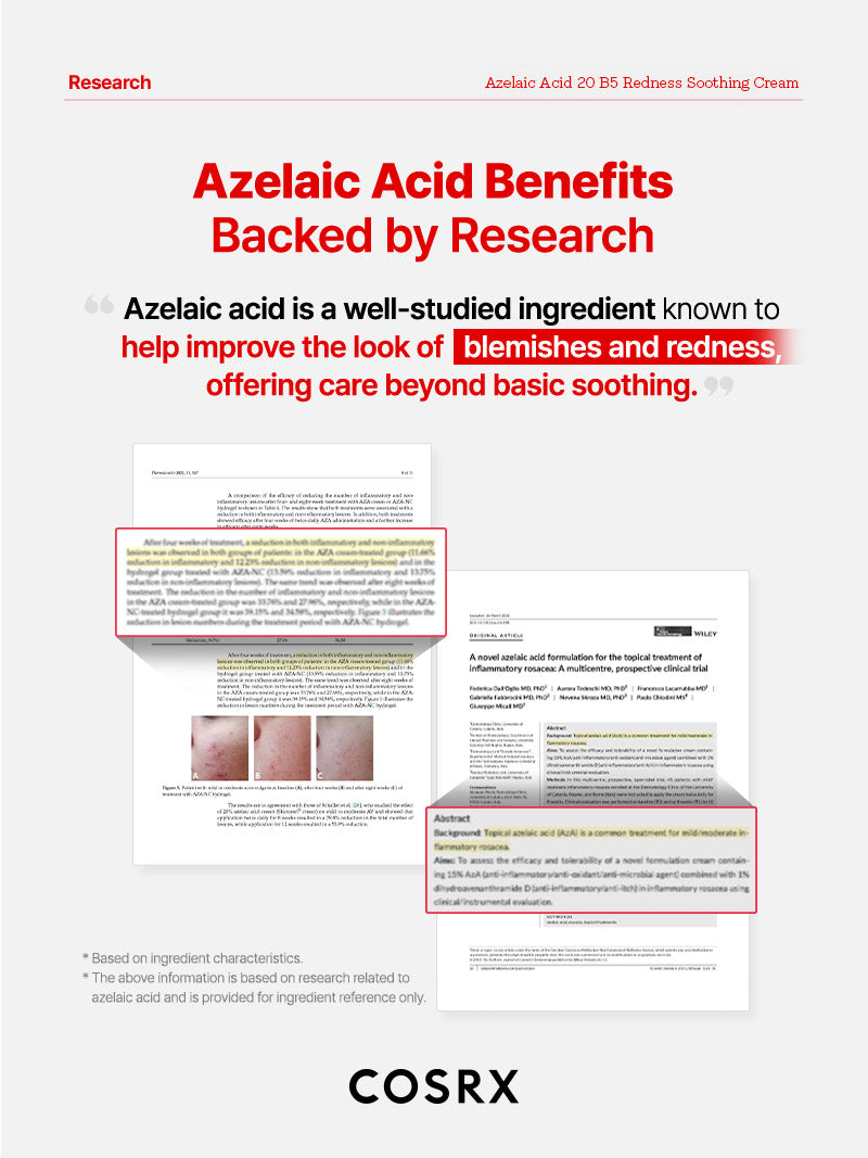 COSRX Azelaic Acid 20 B5 Redness Soothing Cream - Image 4
